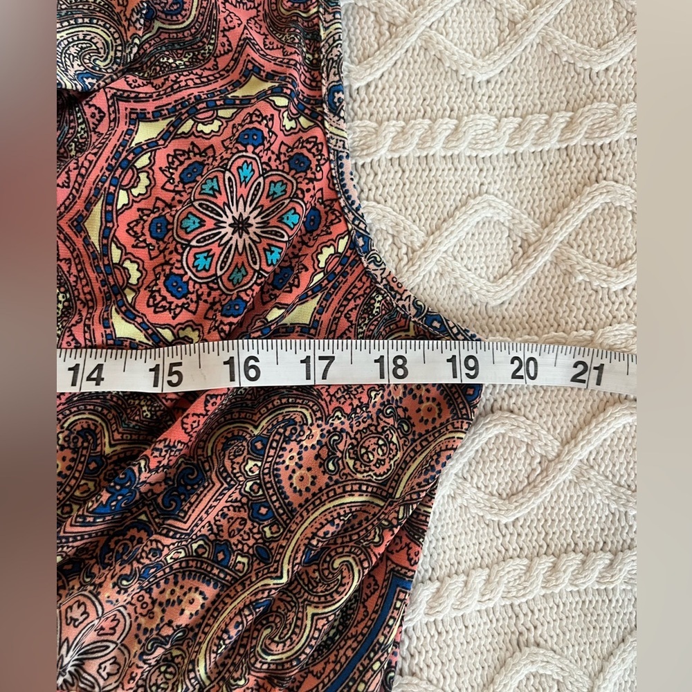 Nina Leonard Sleeveless Front Wrap Maxi Dress Women’s Size Large - Picture 14 of 16